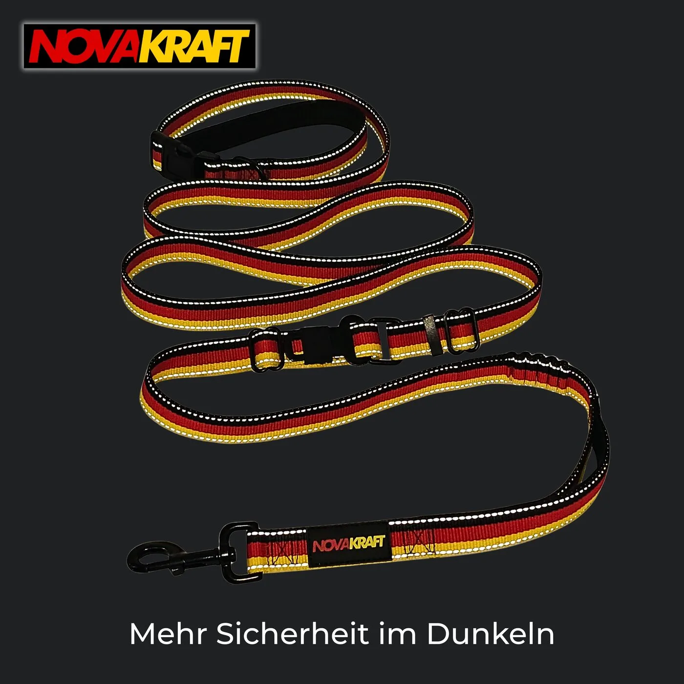 Reflektierende Nähte für mehr Sicherheit im Dunkeln