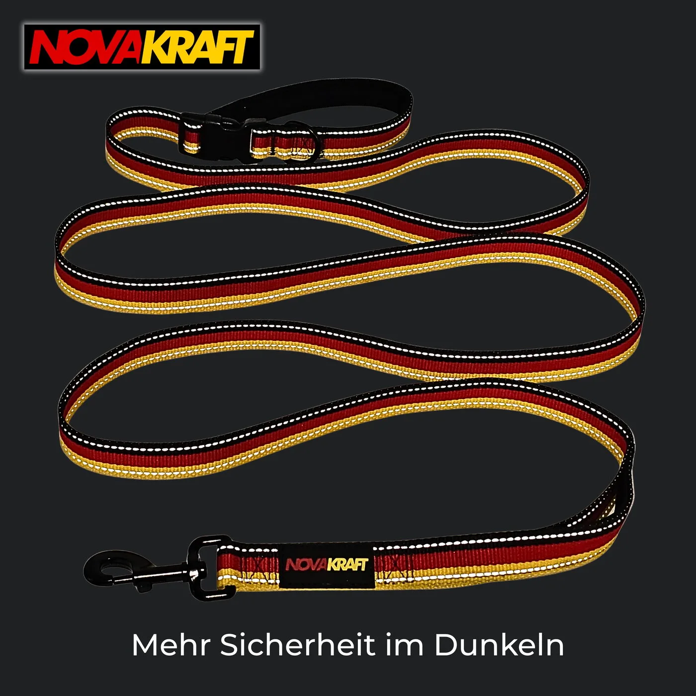 Reflektierende Nähte für mehr Sicherheit im Dunkeln