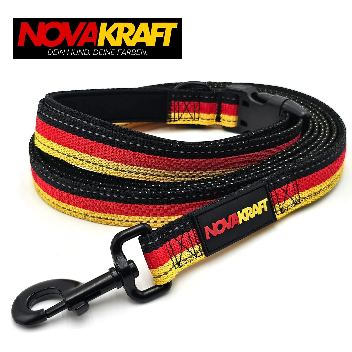 NOVAKRAFT Freihand-Umhängeleine — Detailansicht